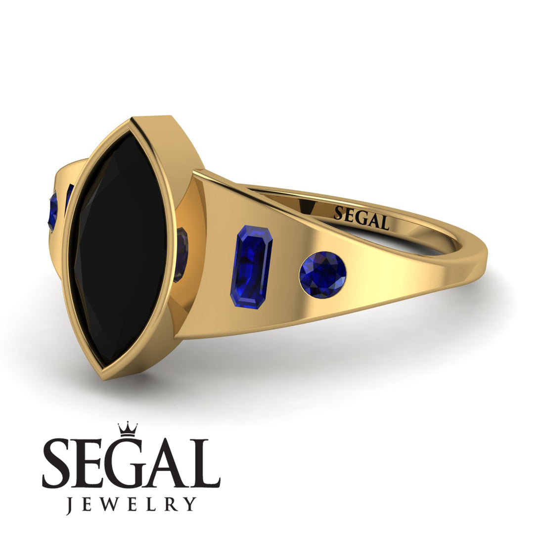 Marquise Bezel Diamond Ring - Juliana No. 67